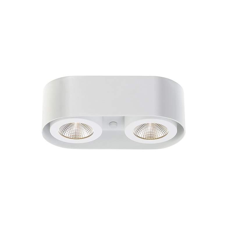 Image 1 Eurofase Nymark 3.25 In. x 5 In. Flushmount in Black