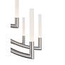 2_Eurofase Olette, Chandelier, 20-Light, 42", Brushed Nickel, Frosted Acrylic more views