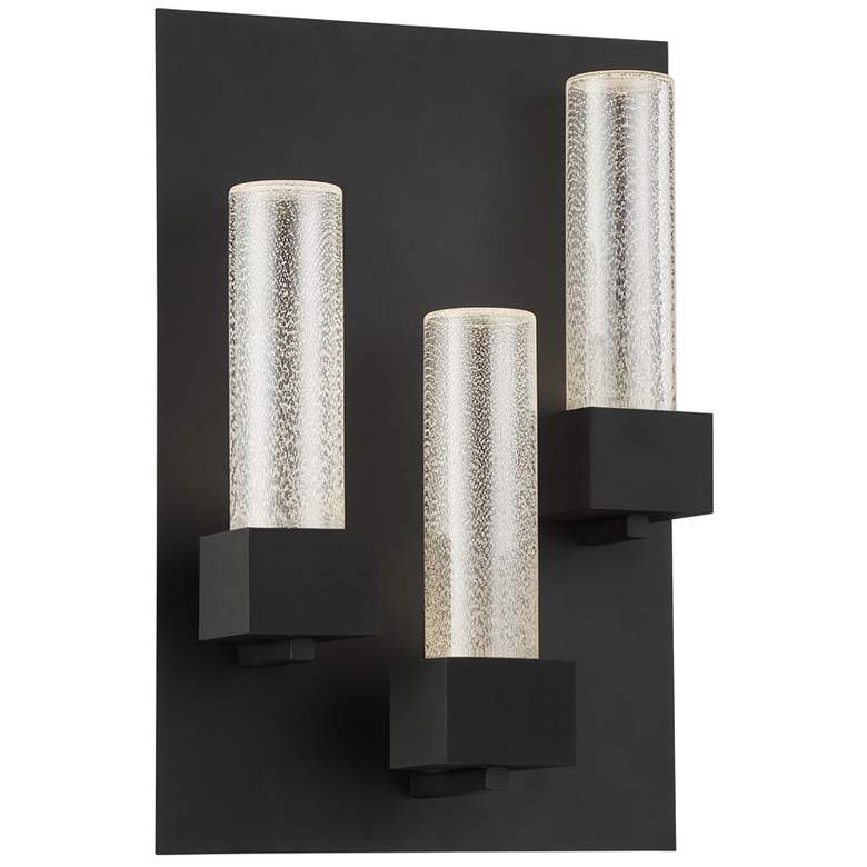 Image 1 EUROFASE OUTDR,LED SCONCE,3LT,SM,BLK