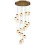 Thumbnail2 of Eurofase Paget 28 3/4" Wide Gold LED Multi-Light Pendant