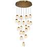 Thumbnail3 of Eurofase Paget 28 3/4" Wide Gold LED Multi-Light Pendant more views