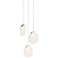 Eurofase Paget 7 In. x 10 In. Integrated LED Chandelier in Chrome