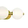 Thumbnail4 of Eurofase Palmas 22 1/2" Wide Gold 3-Light LED Bath Light more views