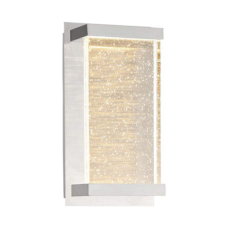 Image 1 Eurofase Paradiso 10 1/2 inchH Chrome LED Outdoor Wall Light