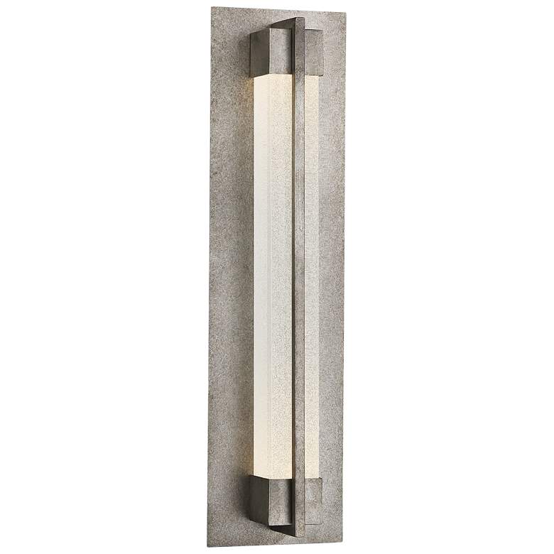 Image 1 Eurofase Pari 20 1/2" High Silver LED Outdoor Wall Light