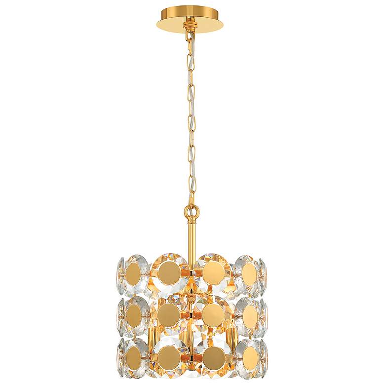 Image 1 Eurofase Perrene 3 Light Pendant in Gold