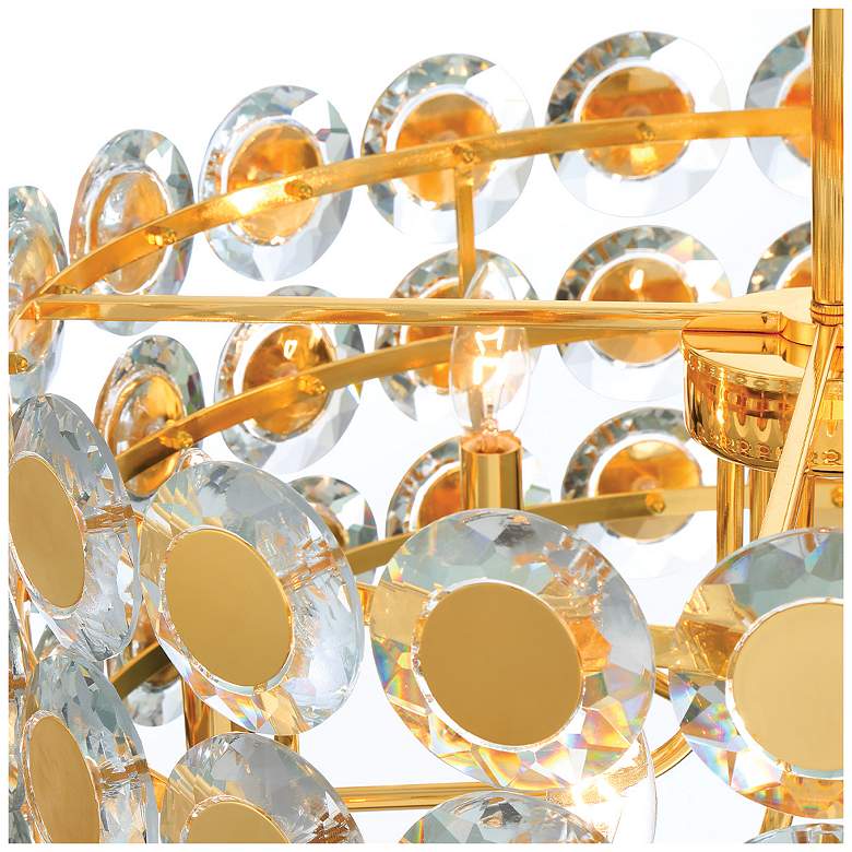 Image 2 Eurofase Perrene 6 Light Pendant in Gold more views