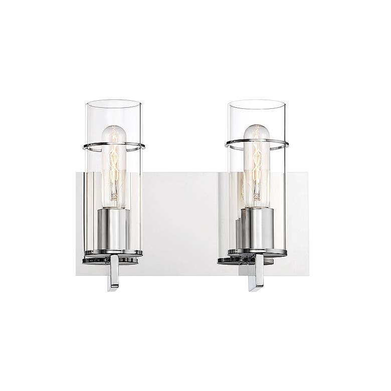 Image 3 Eurofase Pista 26" Wide Chrome 4-Light Bath Light more views