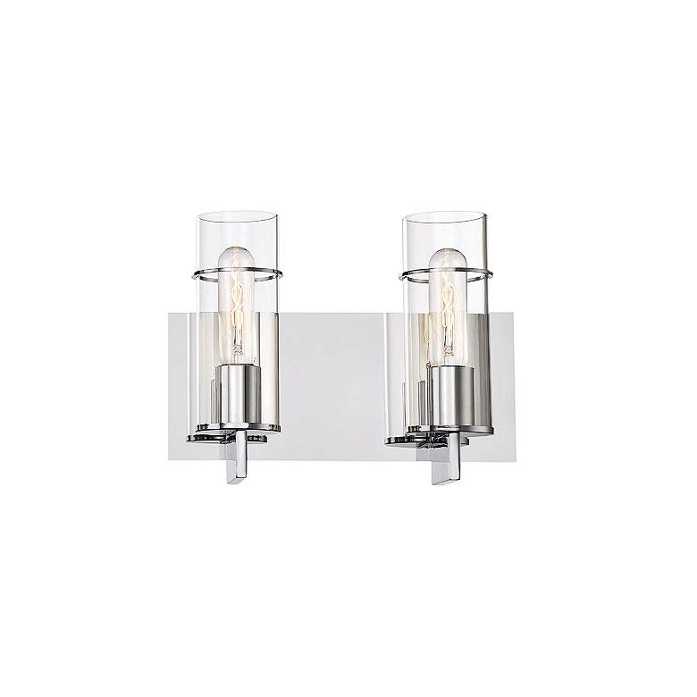 Image 2 Eurofase Pista 33 3/4" Wide Chrome 5-Light Bath Light more views