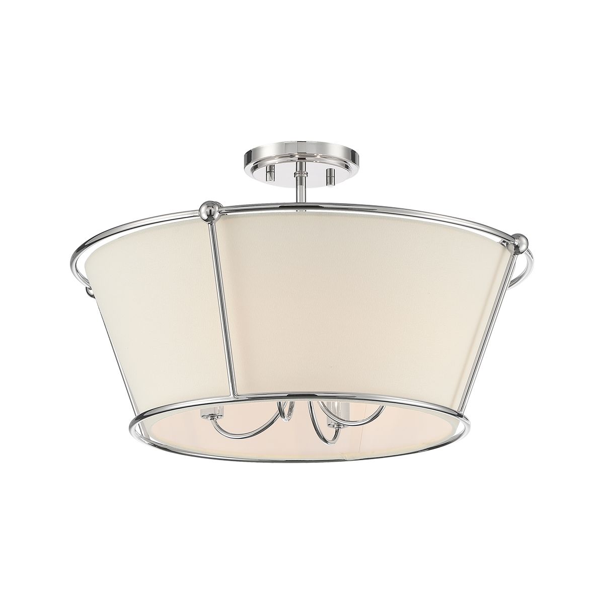 Image 5 Eurofase Pulito 12.75 In. x 21 In. 4 Light Pendant in Polished Nickel more views