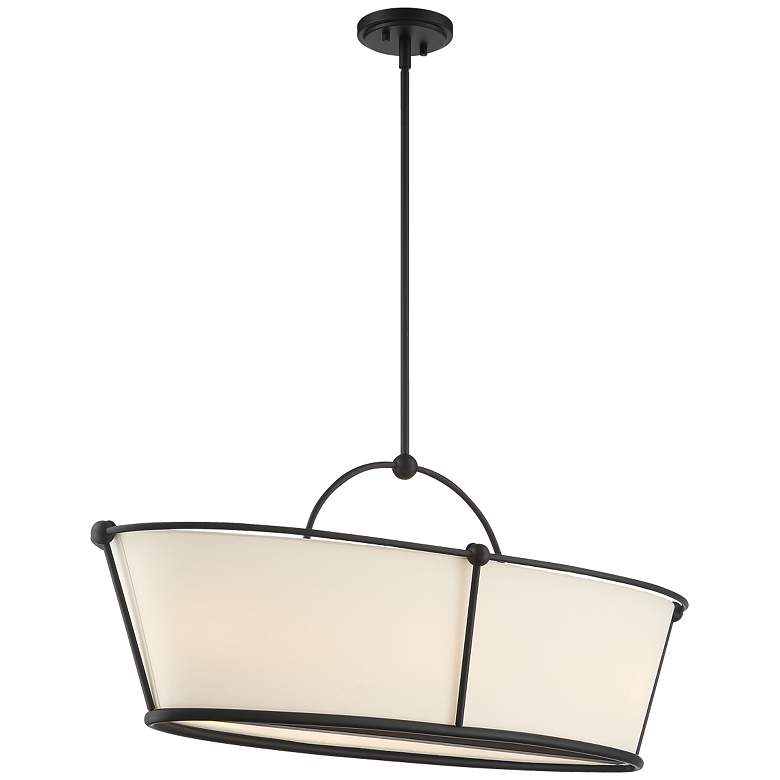 Image 1 Eurofase Pulito 15.75 In. x 13.25 In. 6 Light Pendant in Matte Black