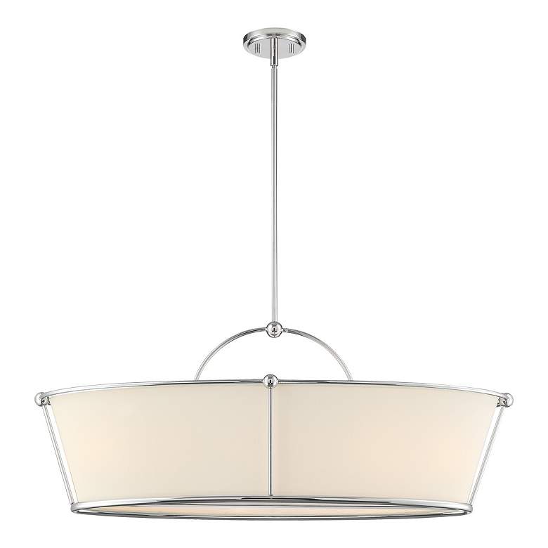 Image 2 Eurofase Pulito 15.75 In. x 13.25 In. 6 Light Pendant in Polished Nickel more views