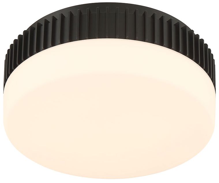 Image 4 Eurofase Purgos 12" Integrated LED Flush Mount in Matte Black more views