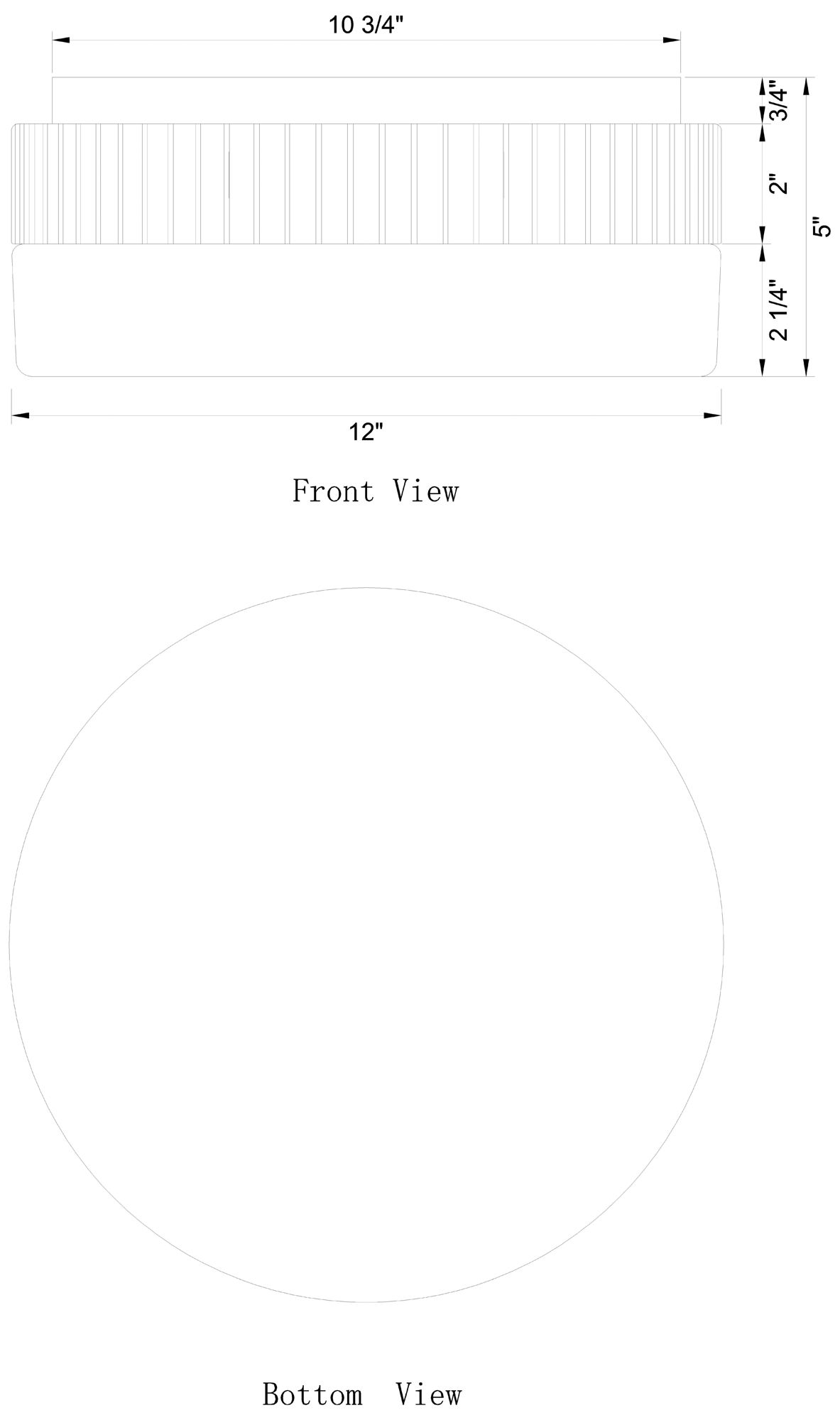 Image 7 Eurofase Purgos 12" Integrated LED Flush Mount in Matte Black more views