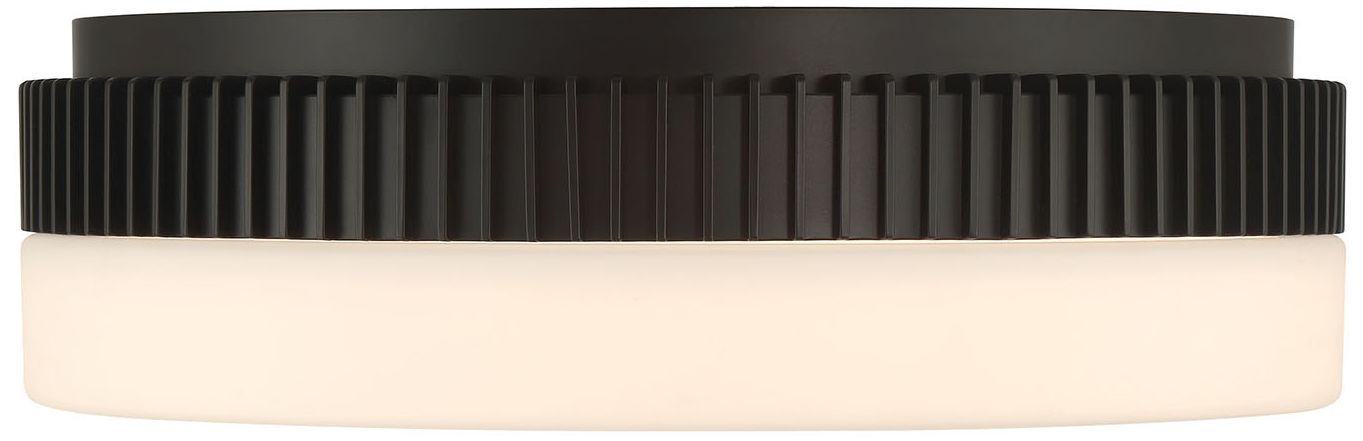 Eurofase Purgos 18" Integrated LED Flush Mount - Antique Brass