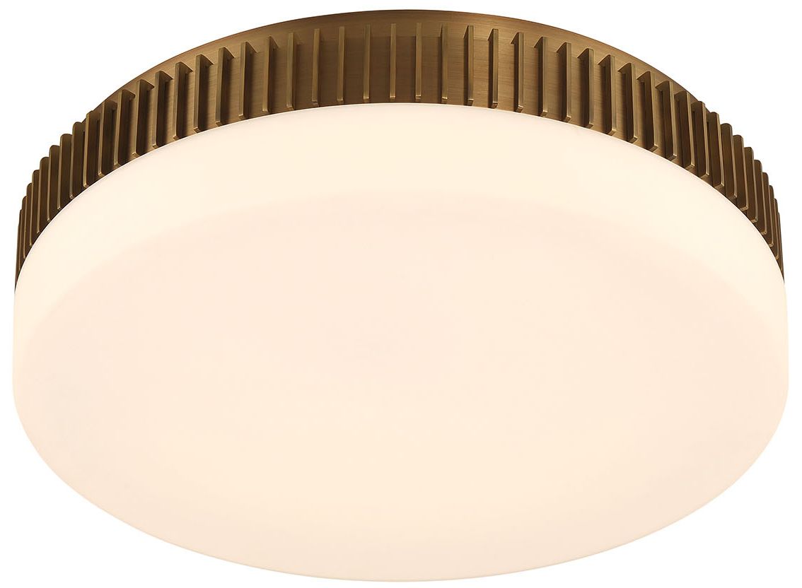 Image 4 Eurofase Purgos 18" Integrated LED Flush Mount in Matte Black more views