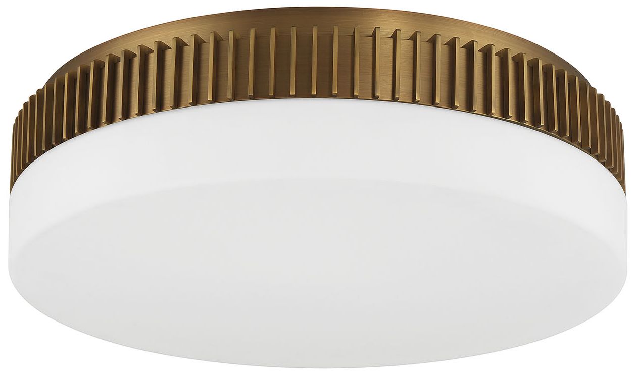Image 5 Eurofase Purgos 18" Integrated LED Flush Mount in Matte Black more views