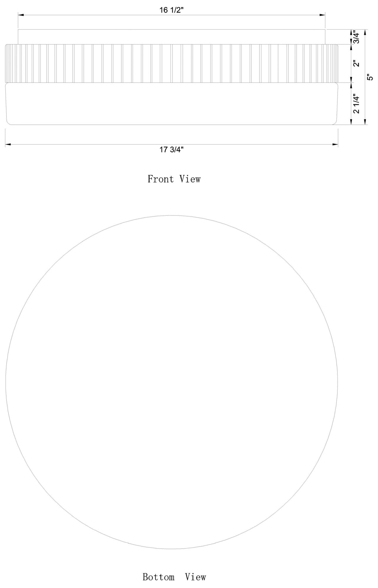 Image 6 Eurofase Purgos 18" Integrated LED Flush Mount in Matte Black more views