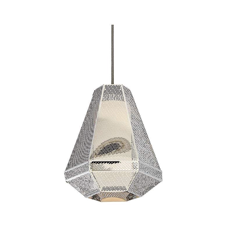 Image 1 Eurofase Recinto 9 inch Wide Chrome Mini Pendant