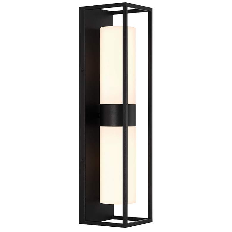 Image 1 Eurofase REN, 2 LT OUTDOOR LANTERN, BLK