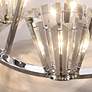 2_Eurofase Ricca 33 In. x 50.50 In. Chandelier in Chrome more views
