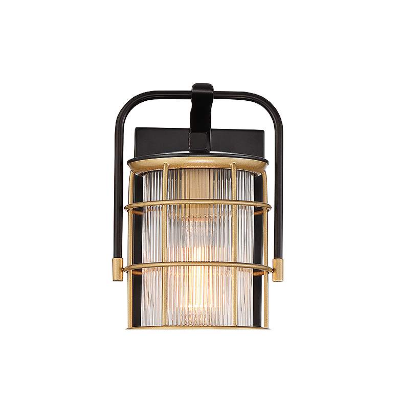Image 2 Eurofase Rivamar 13 1/2" High Bronze Outdoor Wall Lantern more views