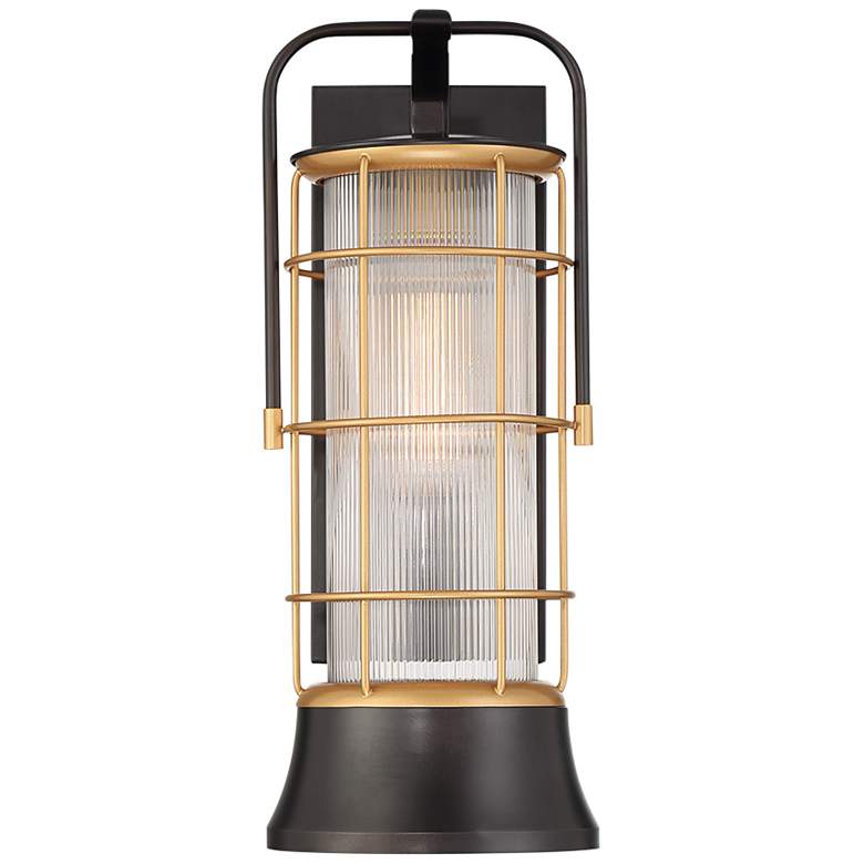 Image 1 Eurofase Rivamar Large Bronze Wall Lantern