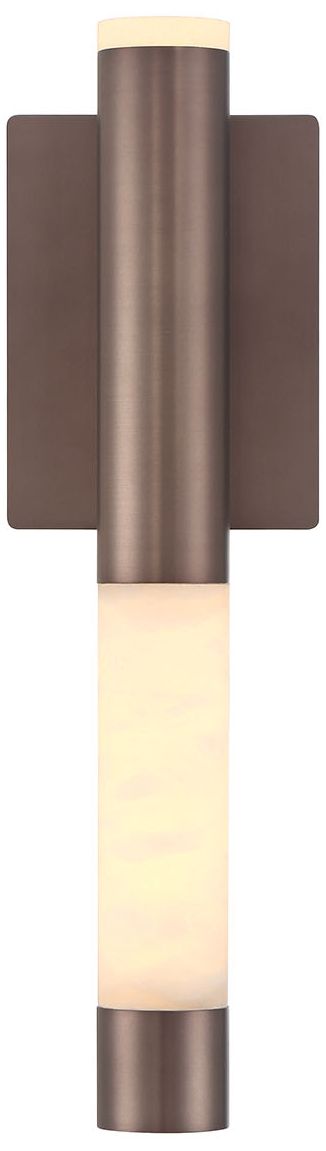 Eurofase Ronda 16" Integrated LED Outdoor Wall Sconce - Harlow Bronze