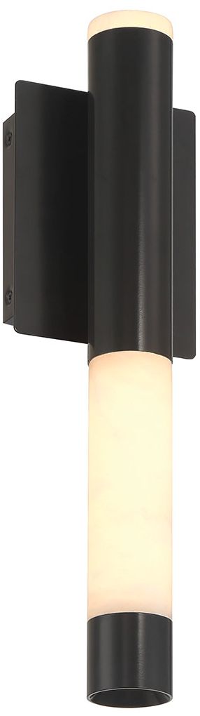 Image 2 Eurofase Ronda 16" Integrated LED Outdoor Wall Sconce in Matte Black more views