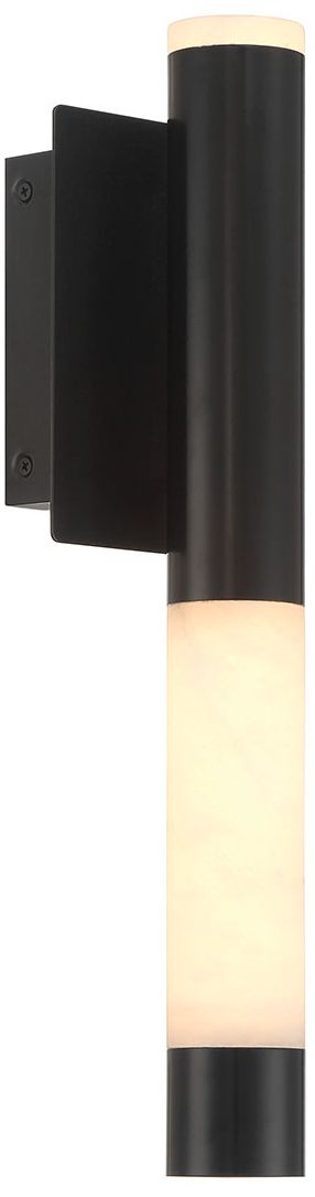 Image 3 Eurofase Ronda 16" Integrated LED Outdoor Wall Sconce in Matte Black more views