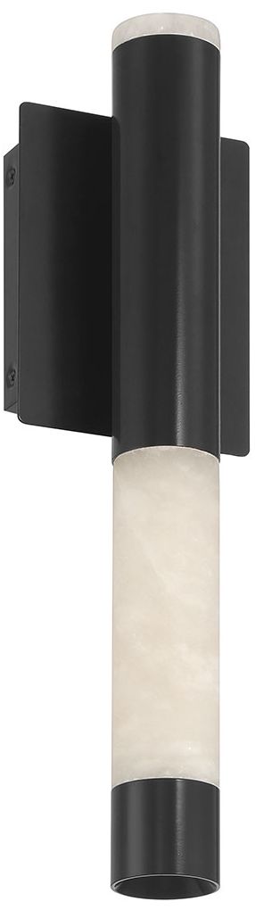 Image 5 Eurofase Ronda 16" Integrated LED Outdoor Wall Sconce in Matte Black more views