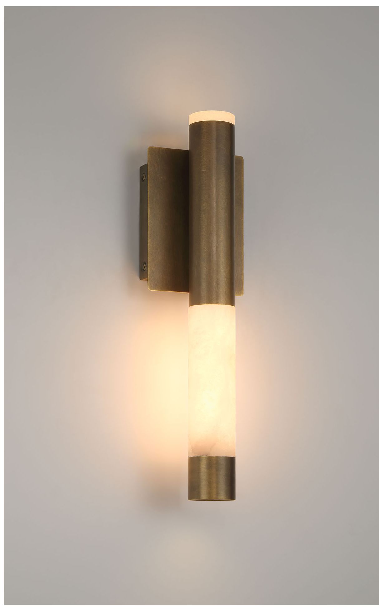Image 6 Eurofase Ronda 16" Integrated LED Outdoor Wall Sconce in Weathered Brass more views