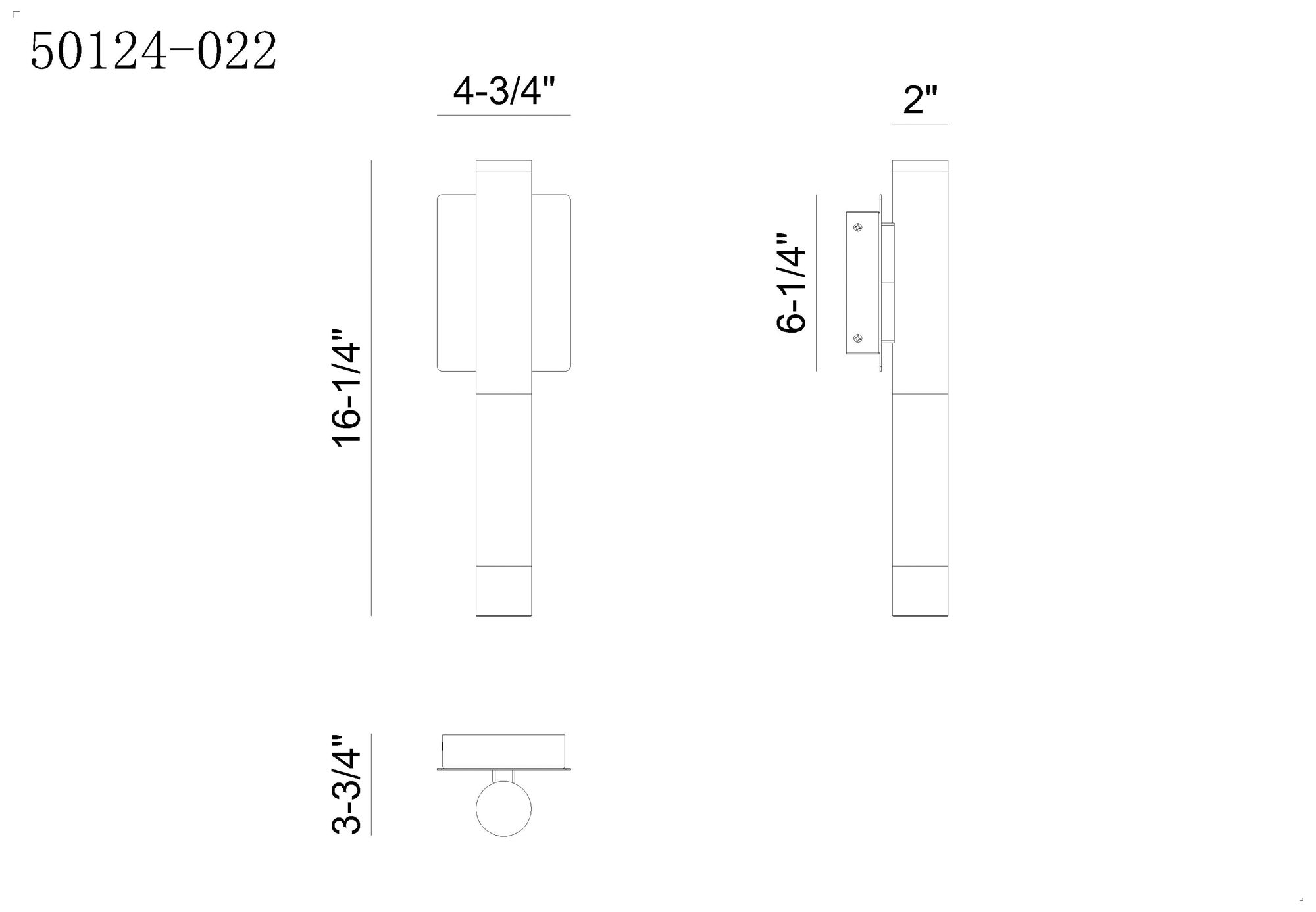 Image 7 Eurofase Ronda 16" Integrated LED Outdoor Wall Sconce in Weathered Brass more views