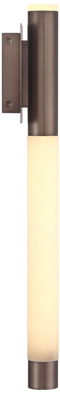 Image 4 Eurofase Ronda 24" Integrated LED Outdoor Wall Sconce in Harlow Bronze more views