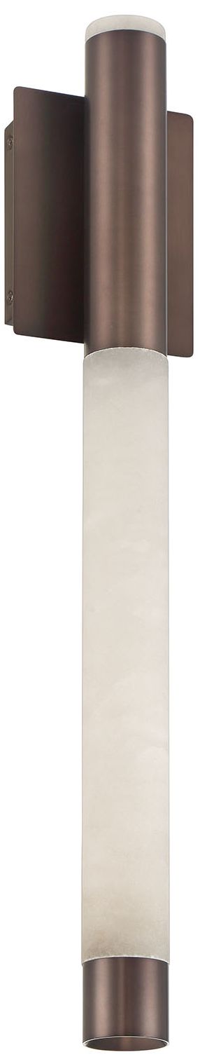 Image 5 Eurofase Ronda 24" Integrated LED Outdoor Wall Sconce in Harlow Bronze more views