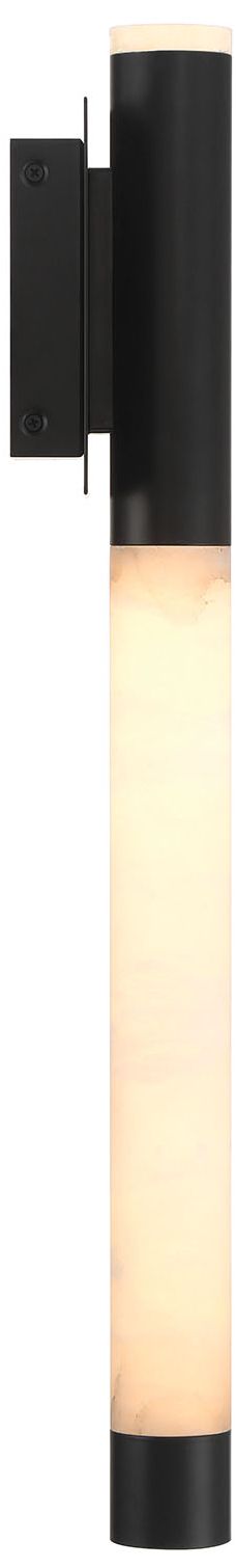 Image 5 Eurofase Ronda 24" Integrated LED Outdoor Wall Sconce in Matte Black more views