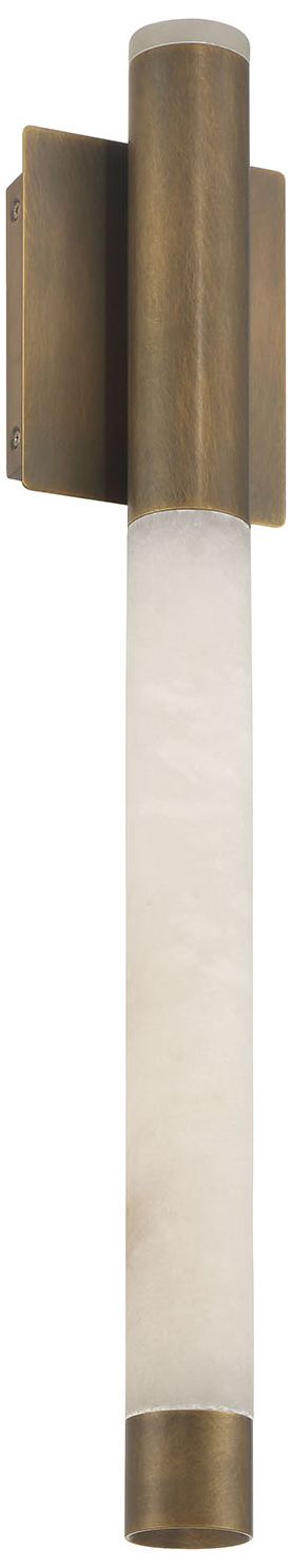 Image 2 Eurofase Ronda 24" Integrated LED Outdoor Wall Sconce in Weathered Brass more views