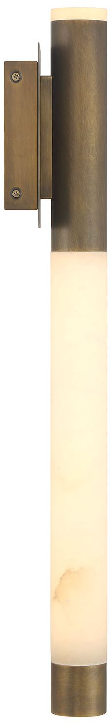Image 4 Eurofase Ronda 24" Integrated LED Outdoor Wall Sconce in Weathered Brass more views