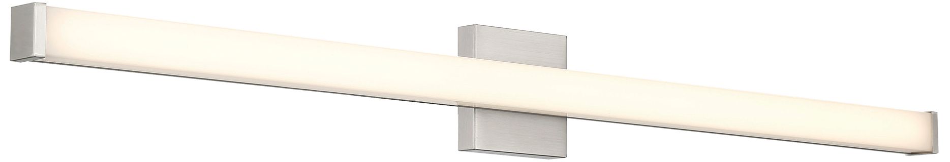 Image 2 Eurofase Ronning 48 inch Square Vanity Light in Brushed Nickel more views