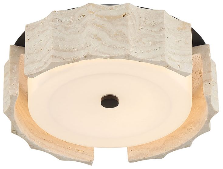 Image 4 Eurofase Roslington 12" Integrated LED Flush Mount in Matte Black more views