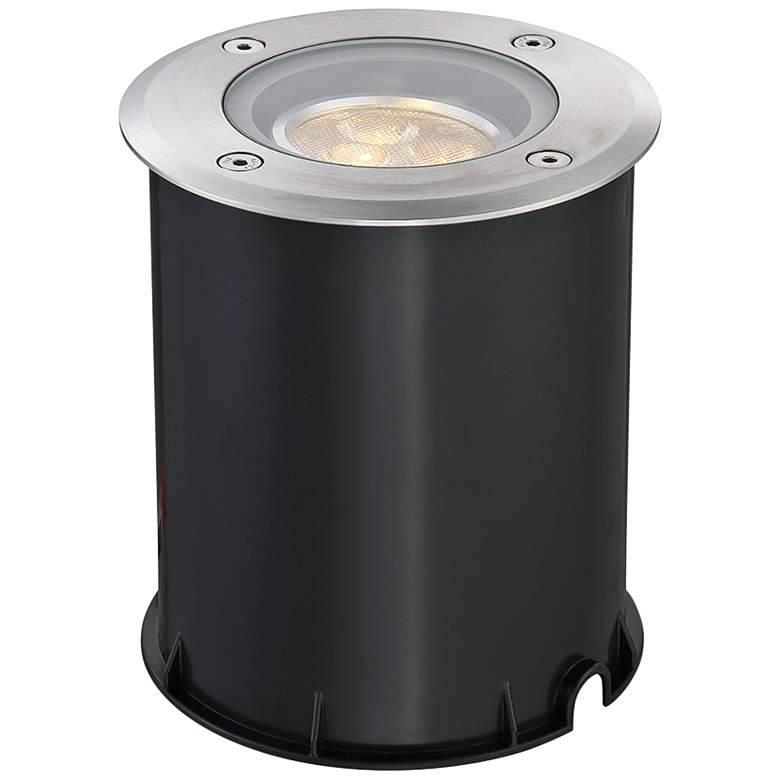 Image 1 Eurofase Round Stainless Steel LED Outdoor In-Ground Light