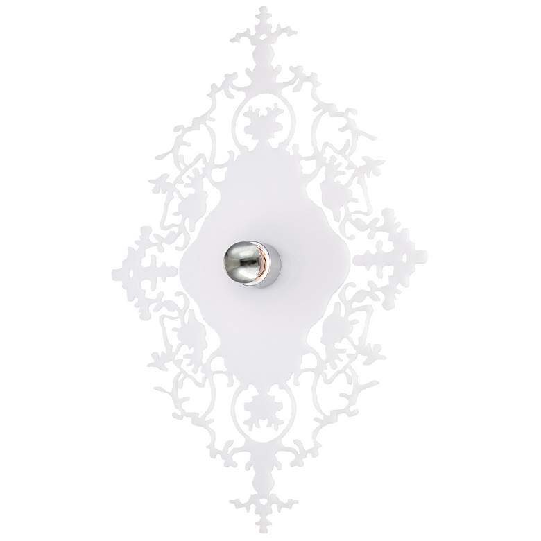 Image 1 Eurofase Royal 22.75 In. x 15.25 In. 1 Light Wall Sconce in White