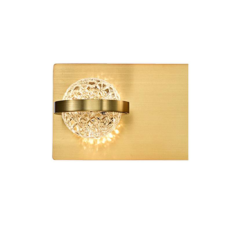 Image 2 Eurofase Ryder 19 3/4" Wide Gold 3-Light LED Bath Light more views