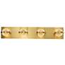 Eurofase Ryder 26 1/4" Wide Gold 4-Light LED Bath Light