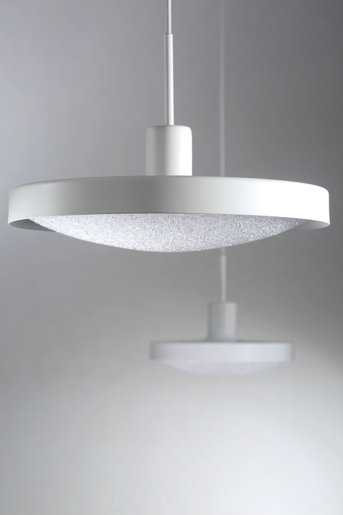 Image 2 Eurofase Sandstone 10.50 In. x 14 In. Integrated LED Pendant in White more views