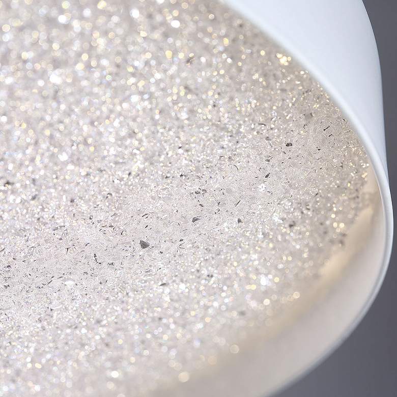Image 4 Eurofase Sandstone 20" Wide White LED Pendant Light more views
