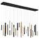 Eurofase Santana 72" Wide Mixed 30-Light LED Chandelier