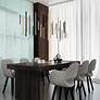 4_Eurofase Santana 72" Wide Mixed 30-Light LED Chandelier more views