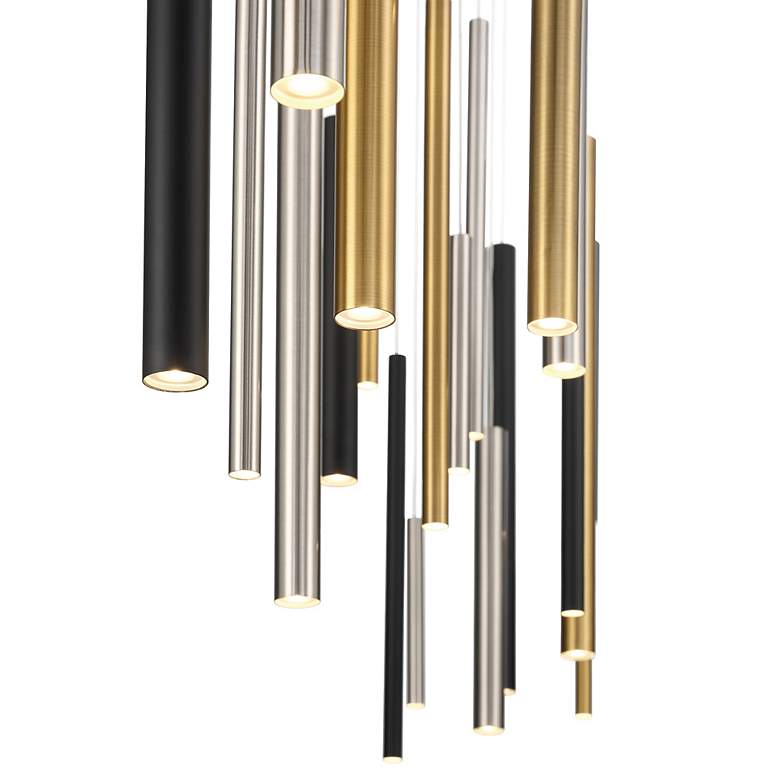 Image 6 Eurofase Santana 72" Wide Mixed 30-Light LED Chandelier more views