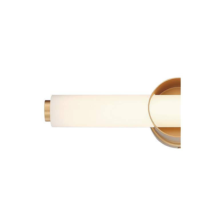 Image 3 Eurofase Santoro 14" Wide Gold LED Bath Bar more views